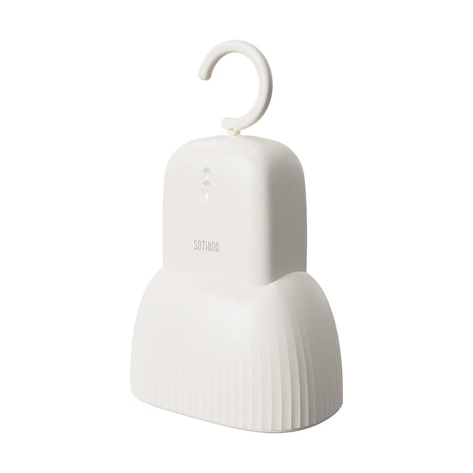 Portable Foldable Mini Pocket Clothes Dryer Apricot White Travel Essential