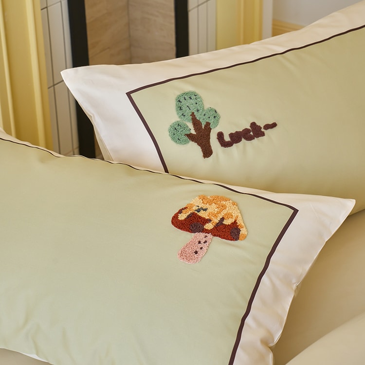 中国直送】Lillabuy Cute Paradise 寝具4点セット 寝具セット 寮の寝室