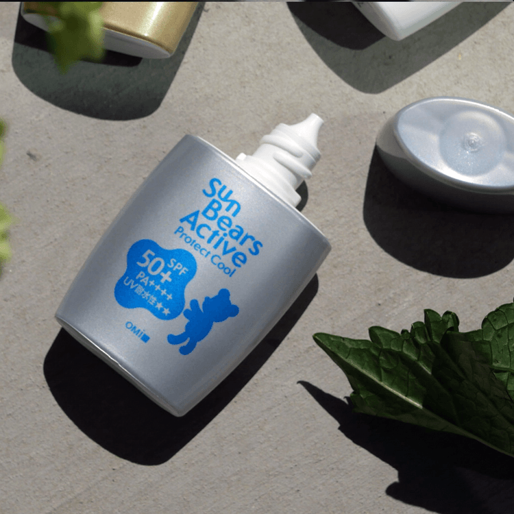 日焼け止め ami OMI Sunbears Active Protect - Sunscreen for Body - Cooling Comfort