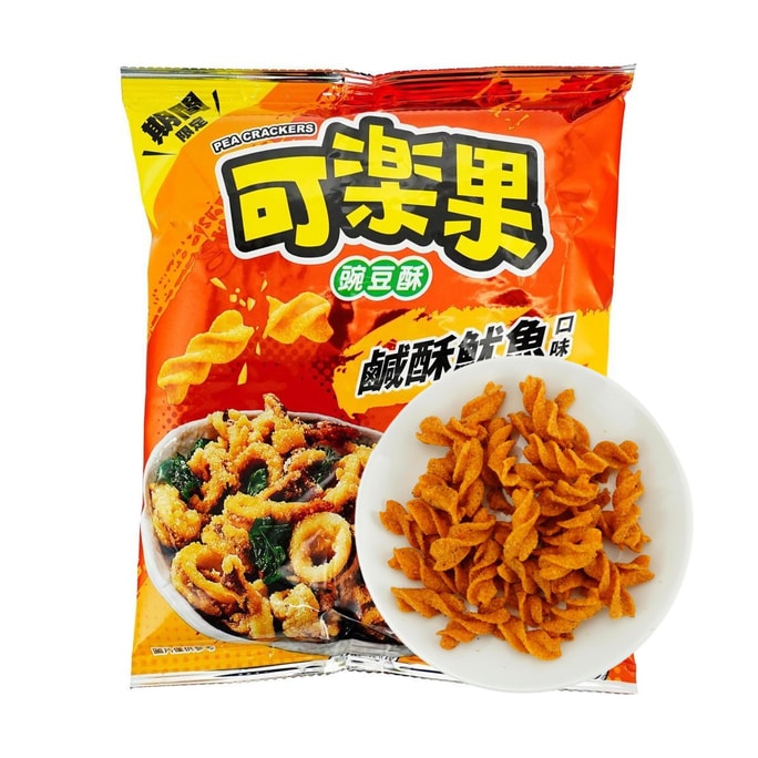 Koloko Pea Cracker Salt & Pepper Squid Flavor 2.53 oz