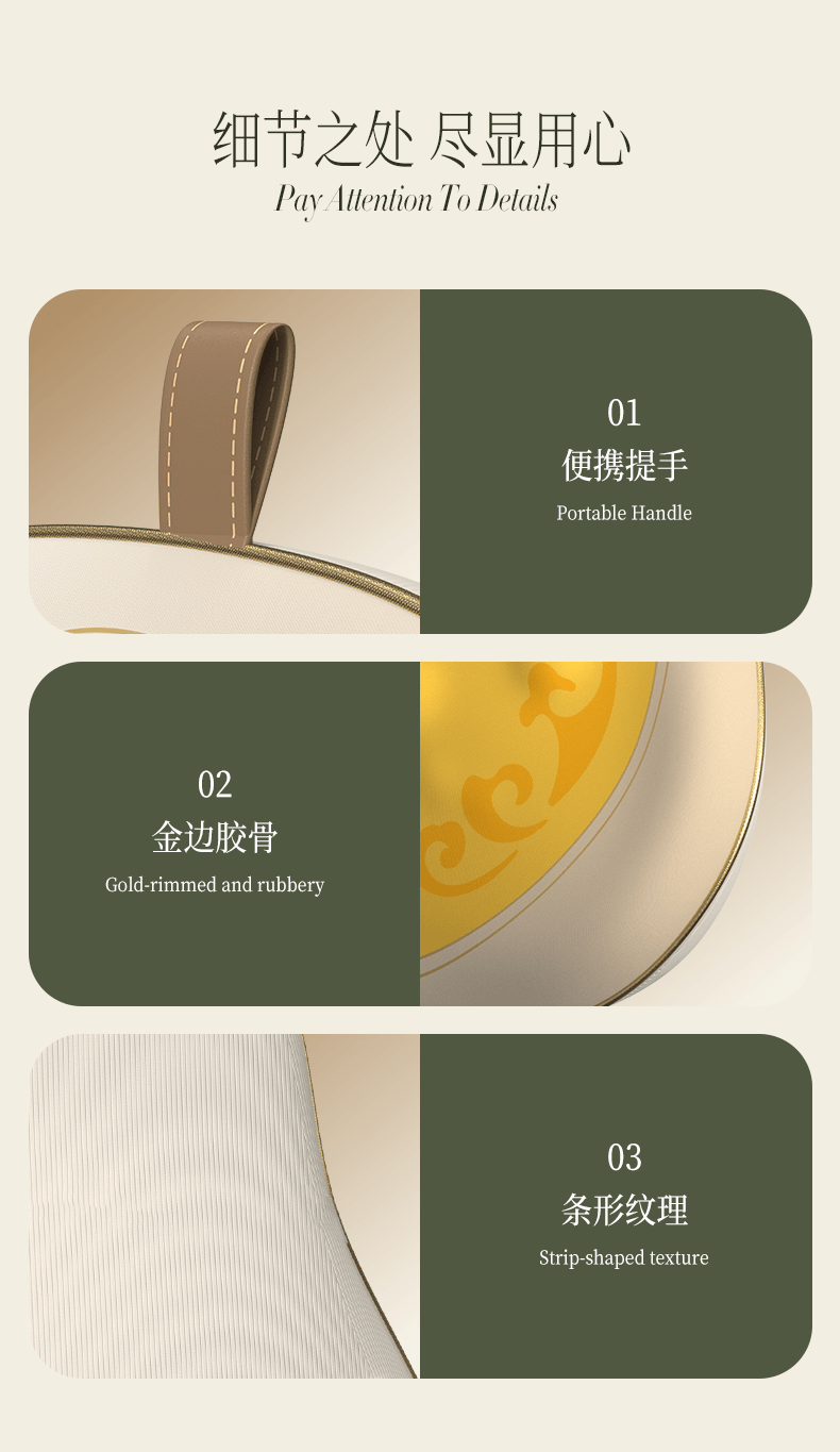 【中国直邮】 晶雅家 福禄安康 葫芦腰部按摩器 双向按摩两档热敷 4 模式 3 档力度 金色礼品款一台装