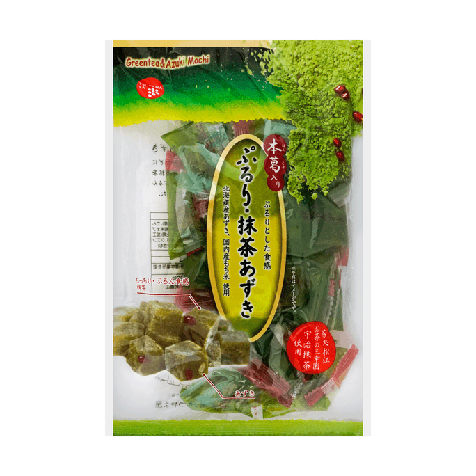  Pururi Matcha Azuki-Jelly Candy  170g