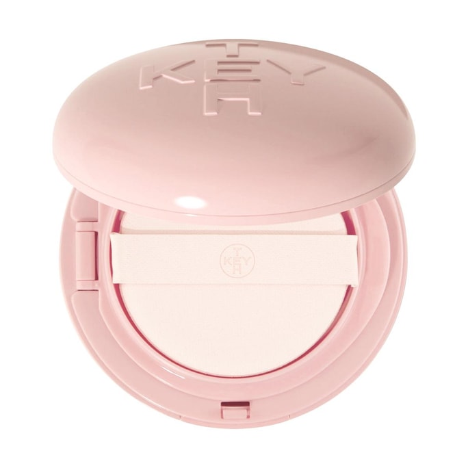Colored Keyth Silky Fit Cover Cushion Foundation, Soft Matte & 24H Brightening Coverage, #01 Ivory 