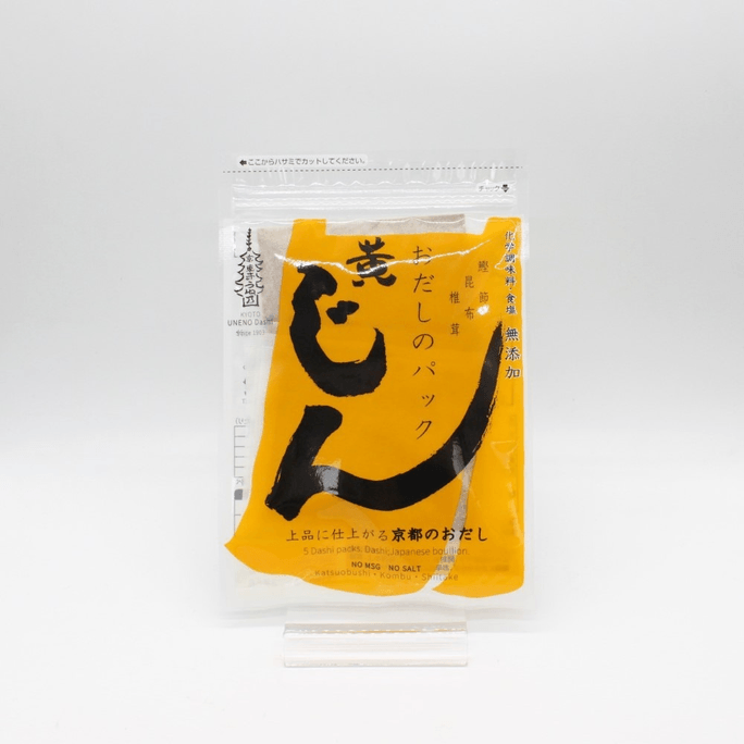 UNENO 羽根乃||京都で人気の美味しいだしパック||黄風 35g (7g×5袋)