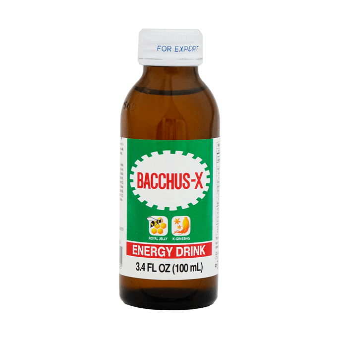 Dong-A Energy Drink Bacchus-x Plus Ginseng 3.3 Fl Oz