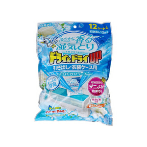 [일본 직배송] 하쿠겐 어스와 비누 (12개입) - 서랍 옷 정리용. 냄새를 억제하고 옷에 자연스러운 향기를 유지하며, 습기를 효과적으로 흡수하여 서랍 안의 옷을 건조하고 깔끔하게 정리해 줍니다.