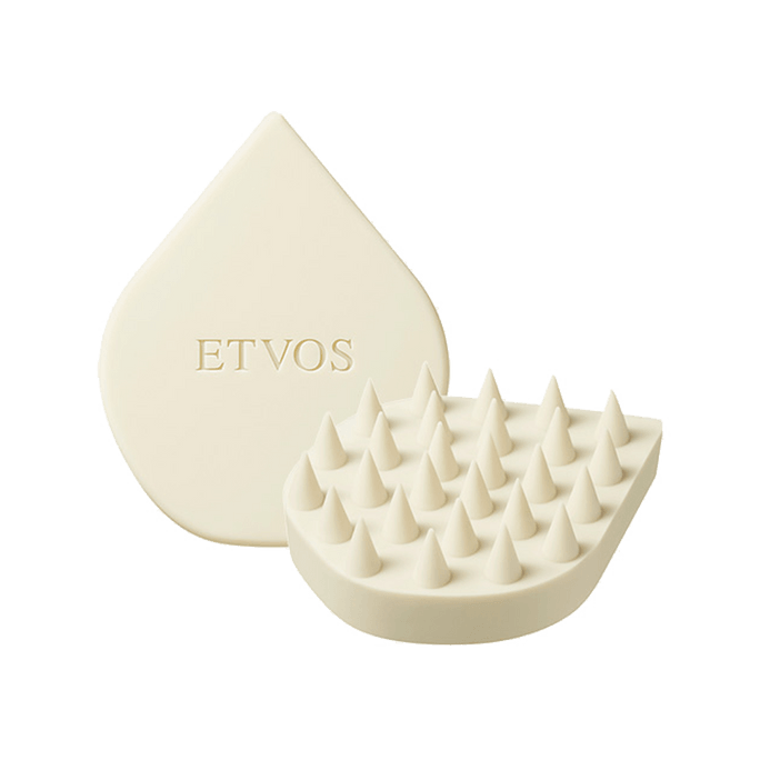 ETVOS||頭皮按摩梳||白色 1把