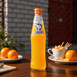 北冰洋 桔子味汽水 瓶装 248ml 老北京风味