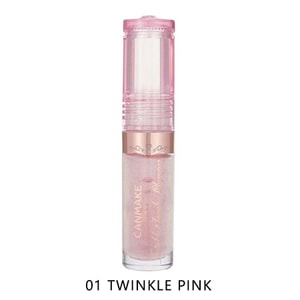 Water-Glow Shimmer Lip Gloss 01 Twinkle Pink 3.4g