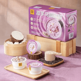 Taro Chestnut Puree Summer Healthy Dessert, 6.34 oz * 8 Packs, 50.72 oz