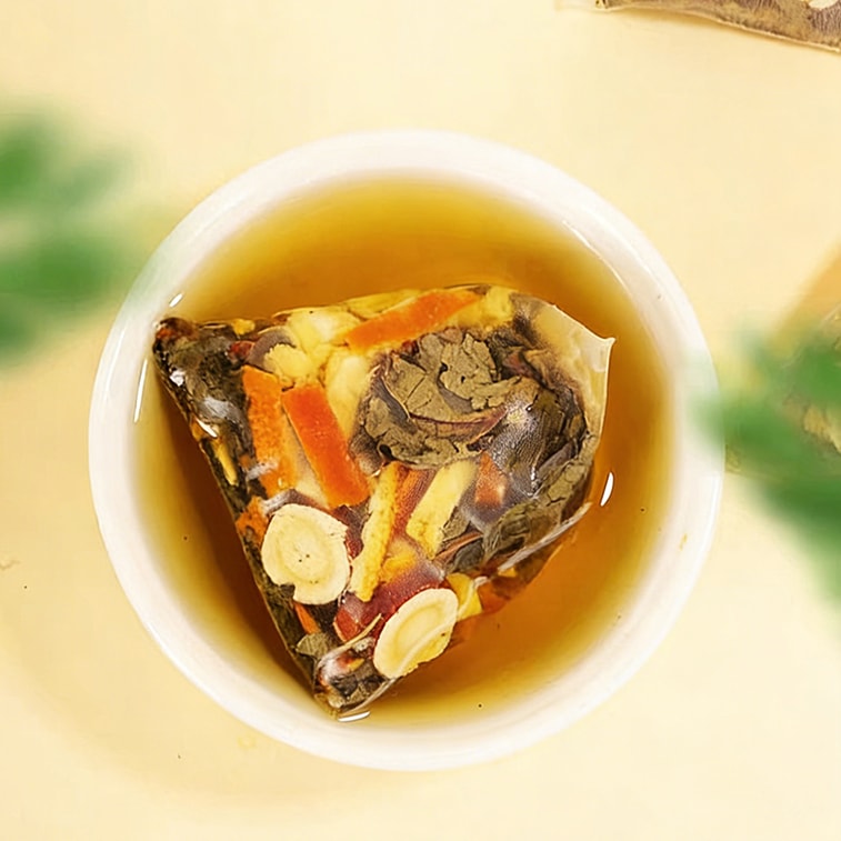 【Expédition directe du Canada】 Thé au périlla, à la réglisse et à la mandarine séchée Sifanda 100g (5g × 20 sachets) Thé à base de plantes rafraîchissant et apaisant, thé de médecine chinoise quotidien pour réguler le qi et hydrater la gorge, thé rafraîchissant essentiel pour l'indigestion et les mucosités, thé à base de plantes Sivan pour soulager la gorge, thé à infuser quotidien toute l'année 8