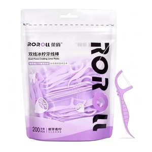 Fresh Floss 200pcs Double String Disposable Floss Effective In Reducing Plaque Formation