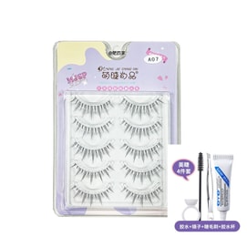 Barbie Princess False Eyelashes Set #A07 Free Glue
