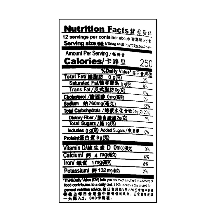 千百味 火锅面 908g 6