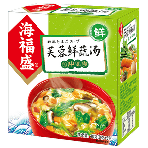 Haifu Shengfu Lotus Fresh Vegetable Sour Soup Instant Soup Instant Soup 8g * 5 Bags
