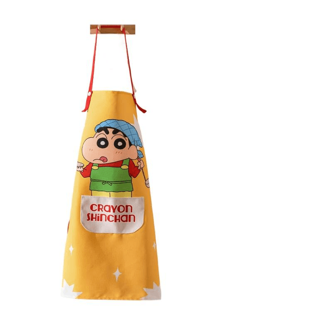Crayon Shin Chan Apron Cooking Waterproof And Oil Proof Chef's Style * 1