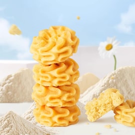 丹香 海盐不甜曲奇饼干 100g【纯动物黄油制作 酥香醇厚】【配料干净0添加剂】【亚米独家】
