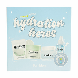 韓國Torriden桃樂丹Glowin' Softly補水英雄套裝 (精華50ml+面霜100ml+面霜80ml+棉片10片) 【深層補水】【舒緩修護】