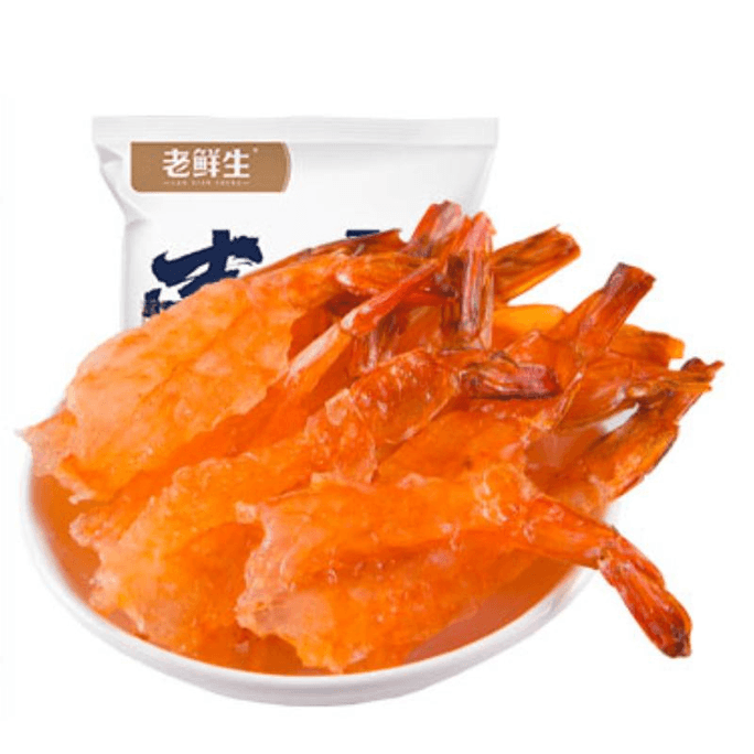 Fresh And Old Dried Chicken Tail Shrimp, Open Back Shrimp, Open Bag Ready To Eat 48g * 1 Bag