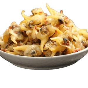 Dried Clams, Seafood Dried Goods, Fresh Dried Short-Necked Clams – Sand-Free, Ready-to-Eat Without Washing, 250g * 1 Can