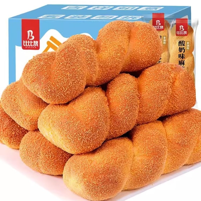 Yogurt-flavored soft twisted dough bread 300g per box