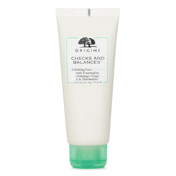 Checks & Balances Polishing Face Scrub With Tourmaline  75ml/2.5oz