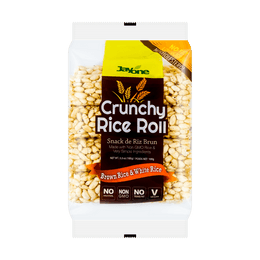Crunchy Rice Roll Brown Rice+White Rice, 3.53 oz【NON GMO,VEGAN】
