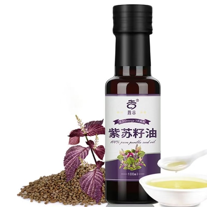 Chugoku 깻잎 오일 100ml*1병 오메가-3 리놀렌산 풍부, 냉온 요리용 깻잎 오일