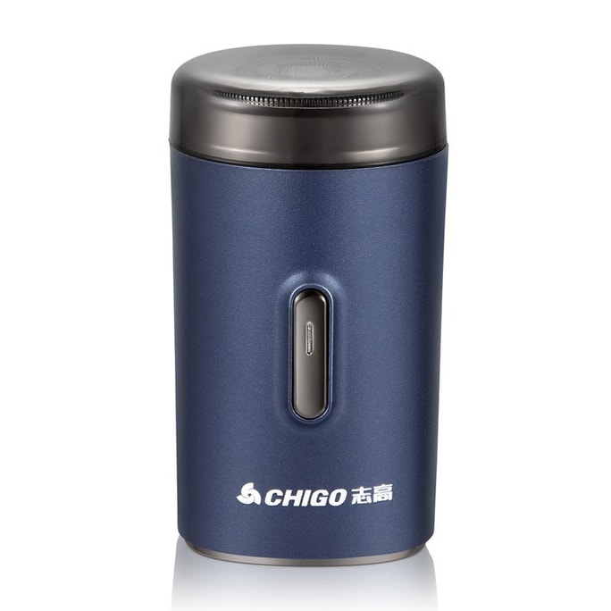 Mini men's electric shaver blue