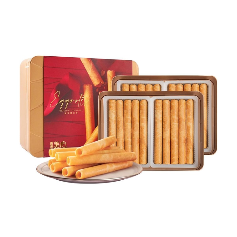 香港美心 原味蛋捲 20 禮盒裝 280g【佳節好禮】 6