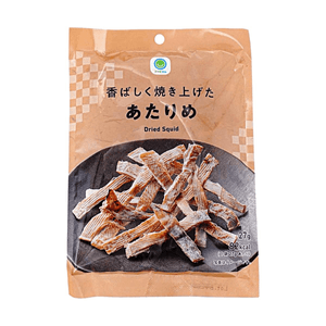 ファミマル 香ばしく焼き上げた歯ごたえのある干しイカ 0.95オンス【低カロリー、高タンパク質】