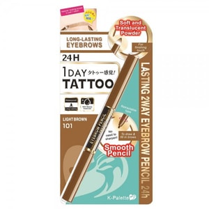 Lasting 2 Way Eyebrow Pencil  #101LightBrown