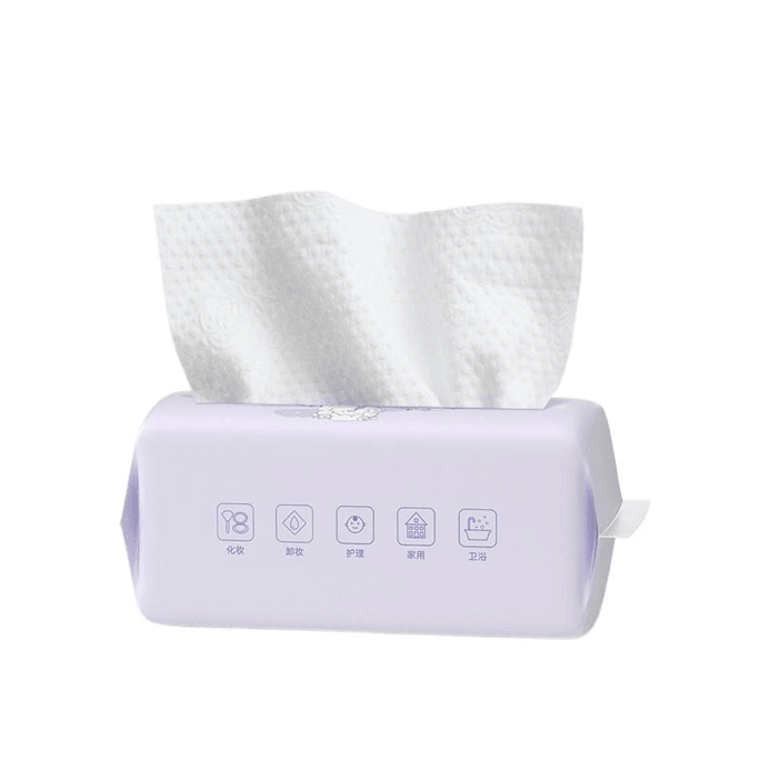 Soft And Clean Facial Towel, Disposable Face Towel, 60 Pieces *1 Pack