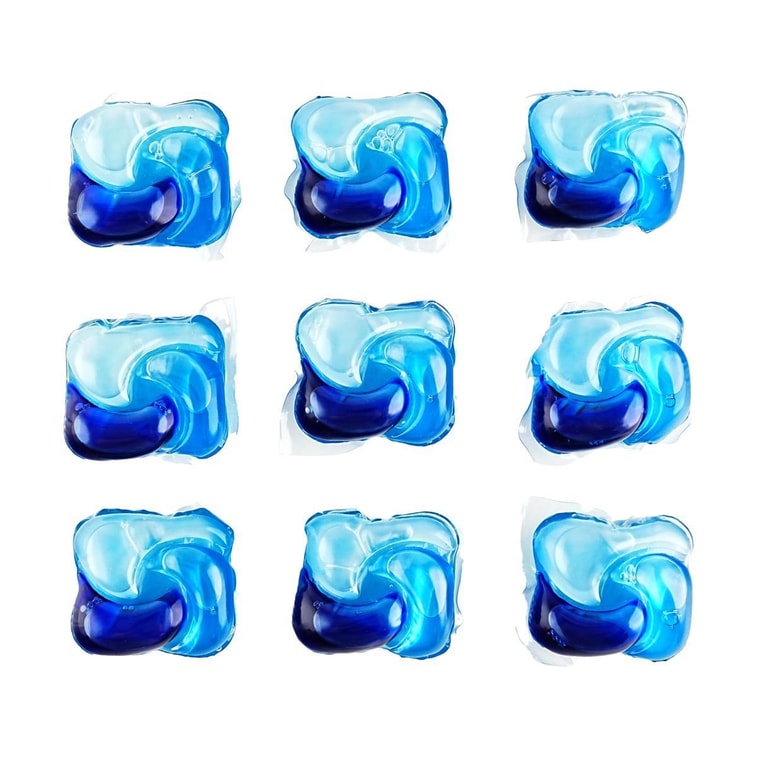 Perles de Gel pour Lessive 4D, 8 Ingrédients Anti-odeurs, Super Nettoyage Recharge 28 pièces 3