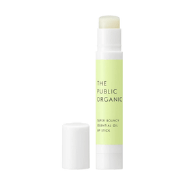 Organic Moisturizing Lipstick with Essential Oil, 3.3g #Super Bouncy, Citrus Floral Scent