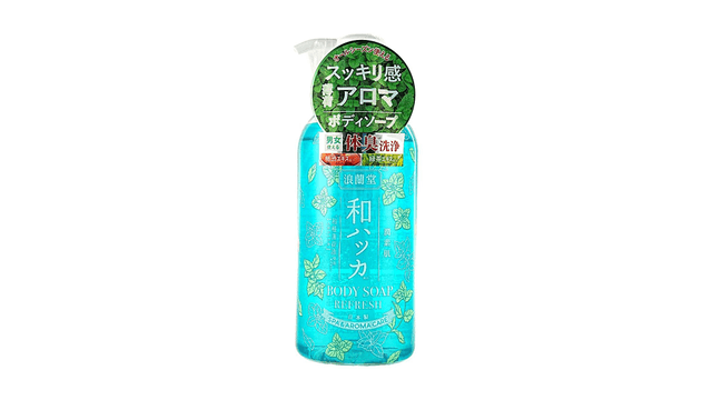 Cosmetex Roland Junsohada Body Wash, Icy Cool Japanese Mint