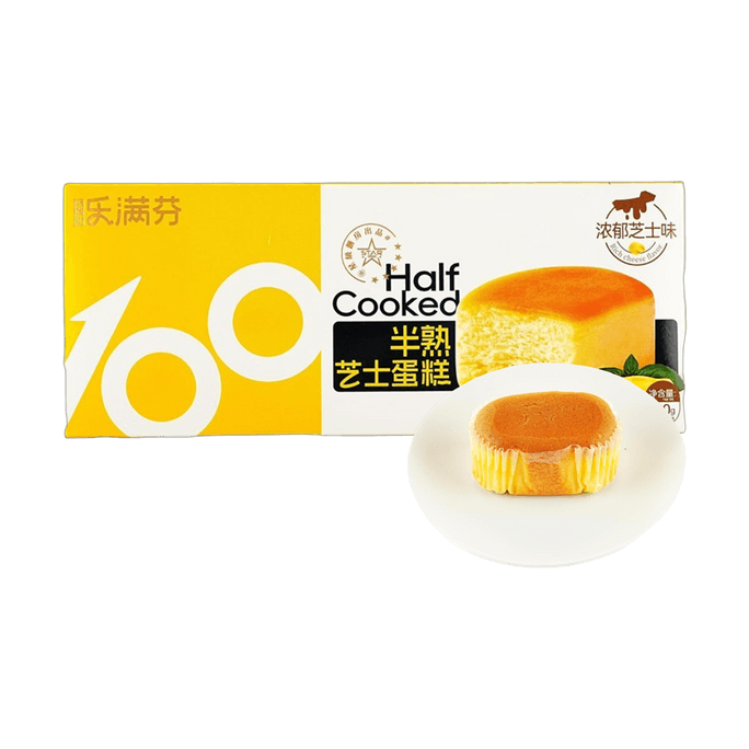 Half Cooked Cheese Cake, Rich Cheese Flavor, 6.35oz