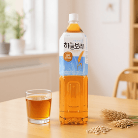【0糖0脂0卡】韩国WOONGJIN熊津 大麦茶饮料 大瓶装 1.5L