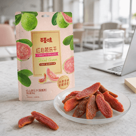 百草味 红心芭乐干 80g【肉厚饱满】【软糯清香】
