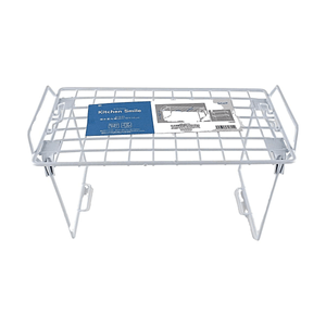 Kitchen Smile Stackable Storage Rack 30×18×14cm【Flexible Stacking】【Kitchen Storage】