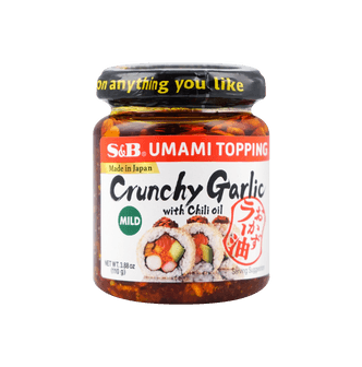 Crunchy Garlic with Chili Oil - Mild, 3.88oz