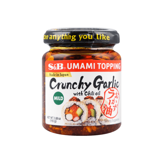 Crunchy Garlic with Chili Oil - Mild, 3.88oz