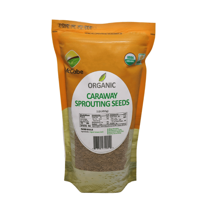 McCabe Organic Caraway Sprouting Seeds for Microgreens 1lb