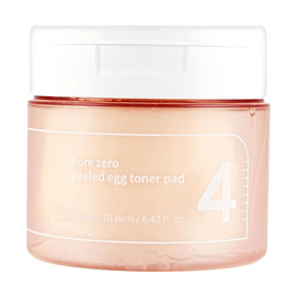 韩国NUMBUZIN No.4号零毛孔水煮蛋湿敷棉片 妆前棉片 70片 毛孔护理 角质改善