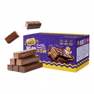 Qiaoxin Stick Wafer Biscuits Chocolate Flavor Filling 200g*1 Box