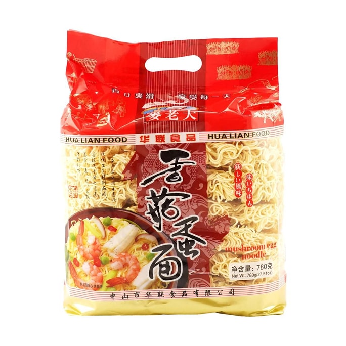  Mushroom Egg Flavor Noodles , 27.51 oz