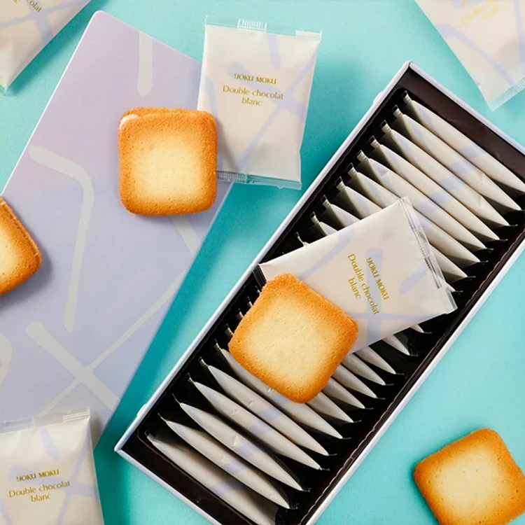 Japan YokuMoku White Chocolate sandwich Cookie 22pieces - Yami.com