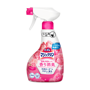 日本KAO花王 Magiclean浴室強力除菌去污噴霧廁所馬桶清潔劑 玫瑰香 350ml