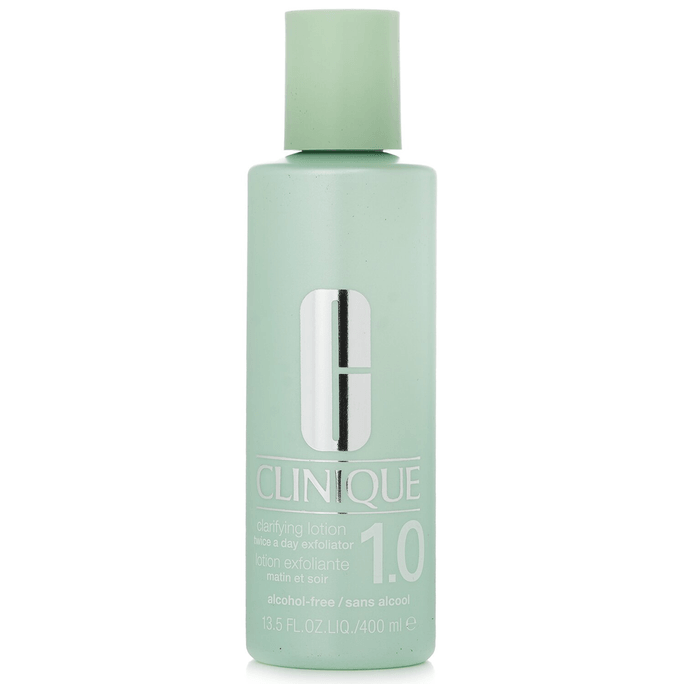 Clinique Clarifying Lotion 1.0 Twice A Day Exfoliator (Formulated for Asian Skin)  400ml/13.5oz