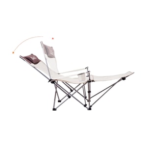 Shangkaojia 屋外折りたたみ椅子、デッキチェア、ムーンチェア、ポータブルキャンプチェア 94*66cm